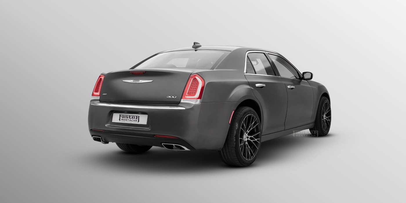 Chrysler Matt Gray Back Side View